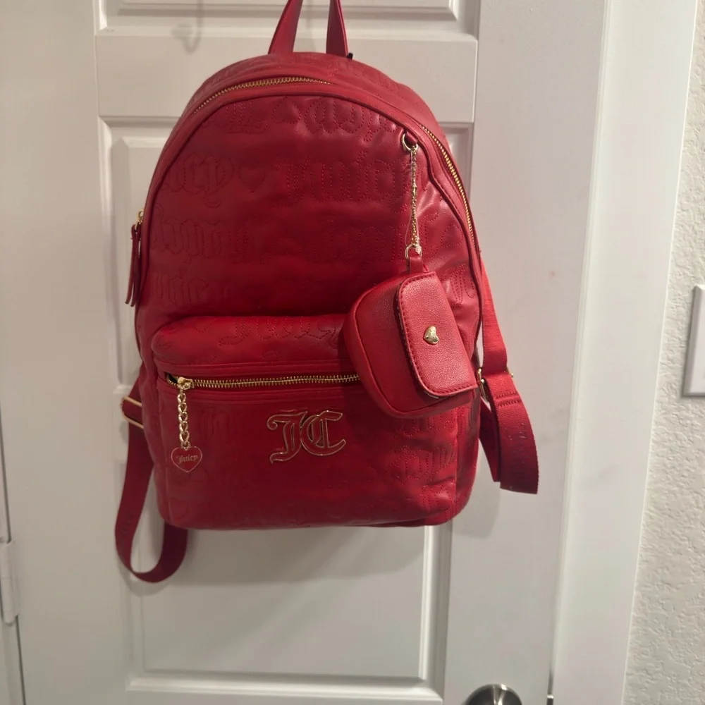 Juicy Couture PINK LEAGUE BACKPACK 🎒 - Picture 1 of 5
